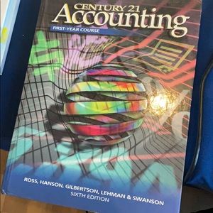 Accounting First Year Course TextBook - Century 21